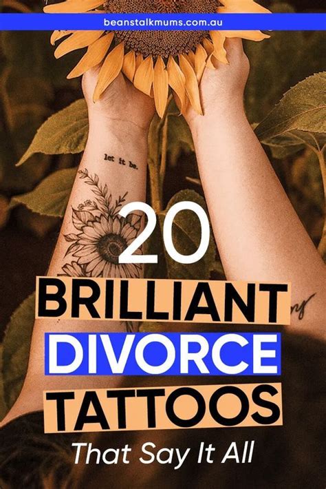 best divorce tattoos|20 Brilliant divorce tattoos that say it all